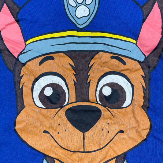 Blaues T-Shirt mit Hundemotiv für Jungen, Größe 2-3 Jahre – detail