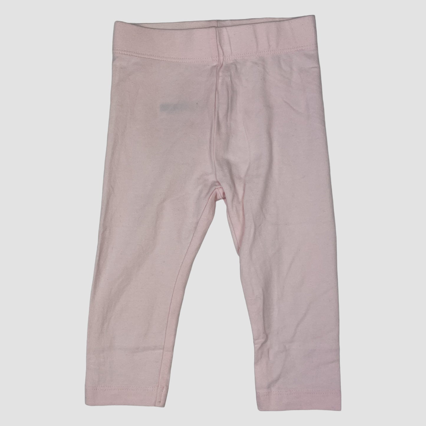 Rosa Baby-Leggings von Nutmeg, Größe 6–9 Monate (74) – front