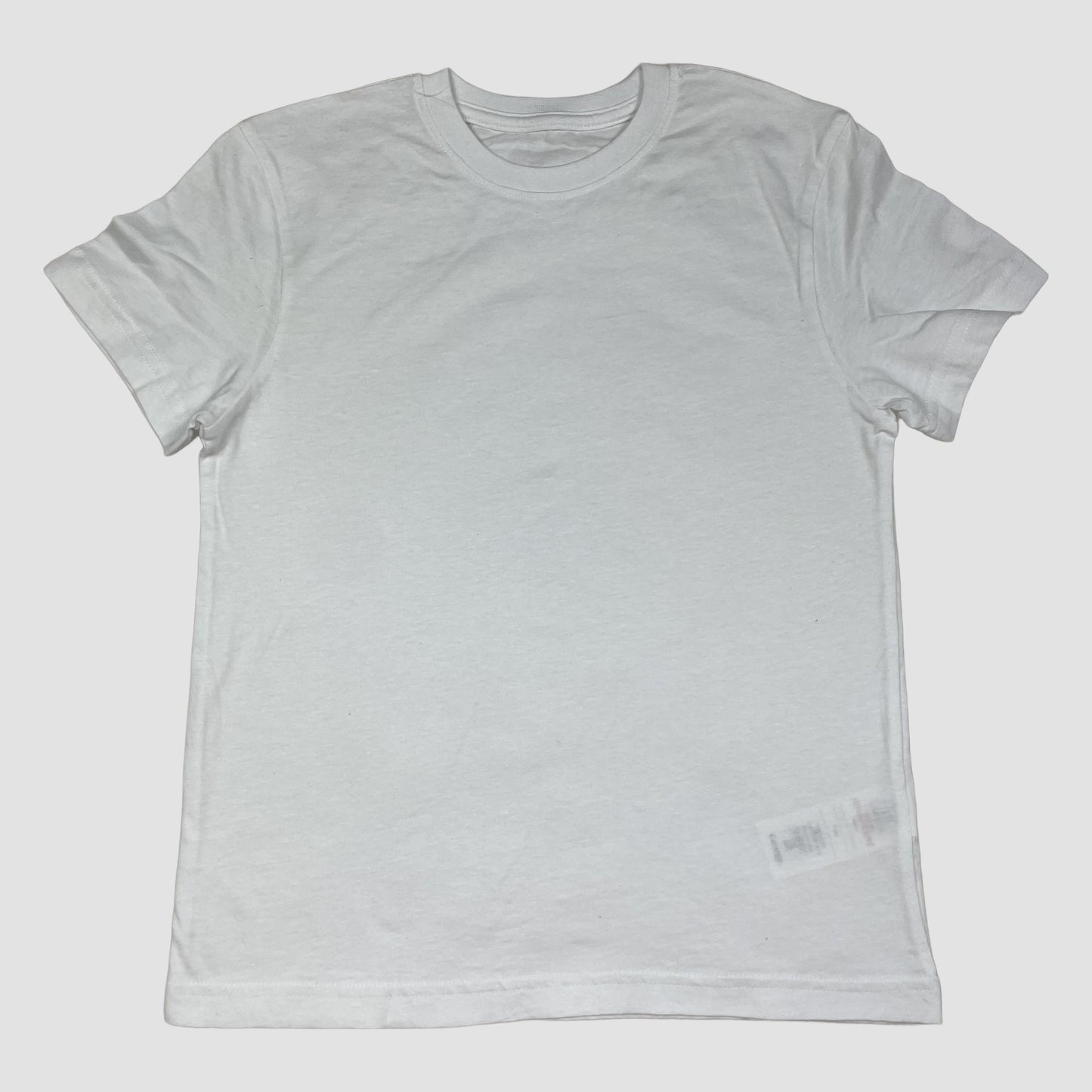 Weißes T-Shirt aus Baumwolle, Größe 7–8 Jahre