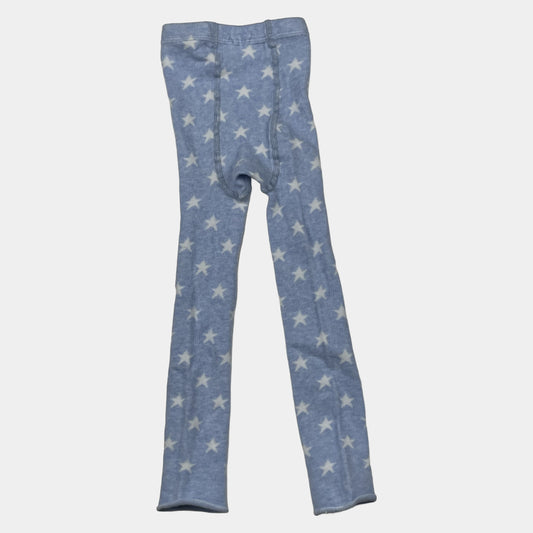 Blaue Leggings mit Sternenmuster von Minoti, Größe 12-24 Monate, 80-92 cm. – back