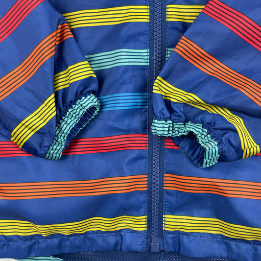 Bunte Regenjacke mit Kapuze für Kinder 12-18 Monate – sleeve