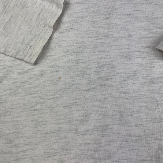 Beiges Langarmshirt von TAO in Größe 36M (98cm) aus Baumwolle. – detail