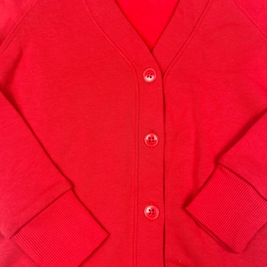 Rote Cardigan von M&S, Größe 4–5 Jahre (110) – detail