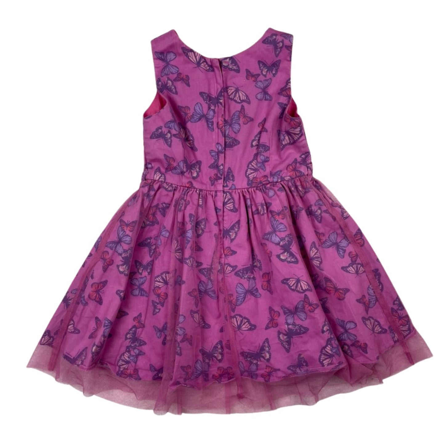 Mädchenkleid mit Schmetterlingen