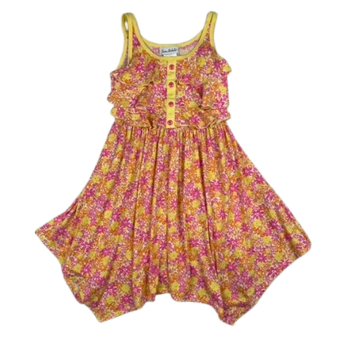 Gelbes Kleid, Mädchen, 8 Jahre