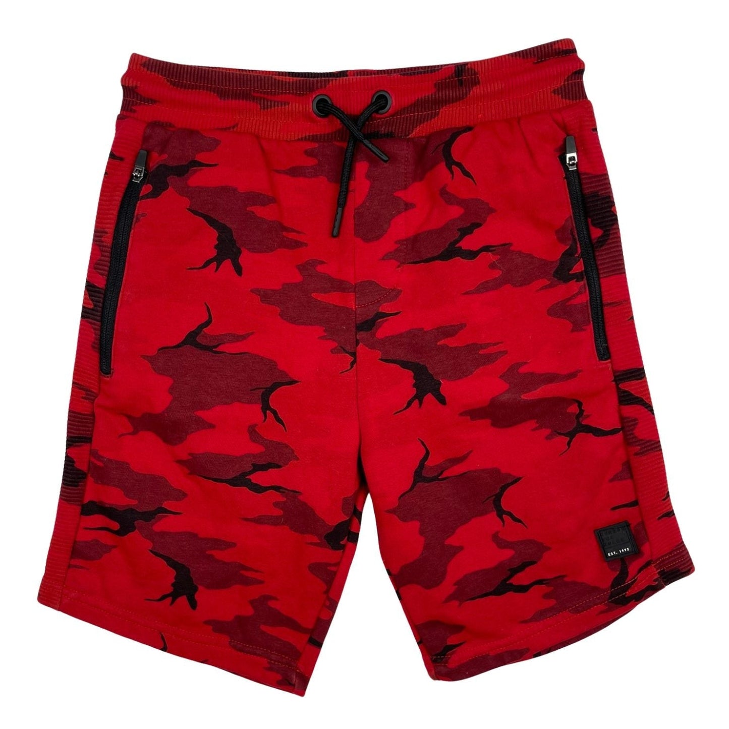 Rote Camouflage Shorts, Jungen, 10-11 Jahre