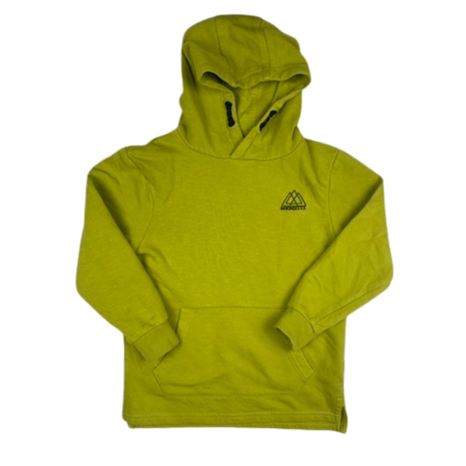 Limettengrünes Hoodie, Jungen, 7-8 Jahre