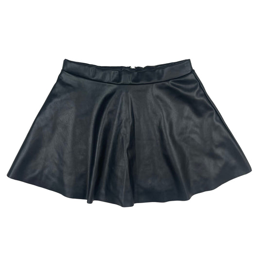 Schwarzer Lederrock, Mädchen, 5-6 Jahre