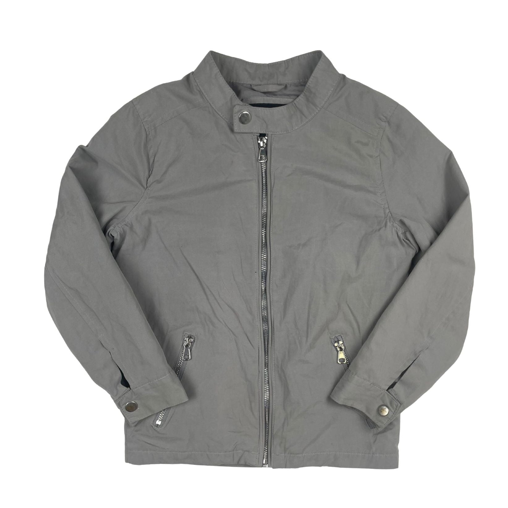 Graue Übergangsjacke, 7-8 Jahre