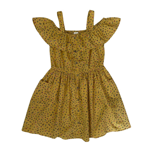 Gelbes kleid, Mädchen, 7 Jahre