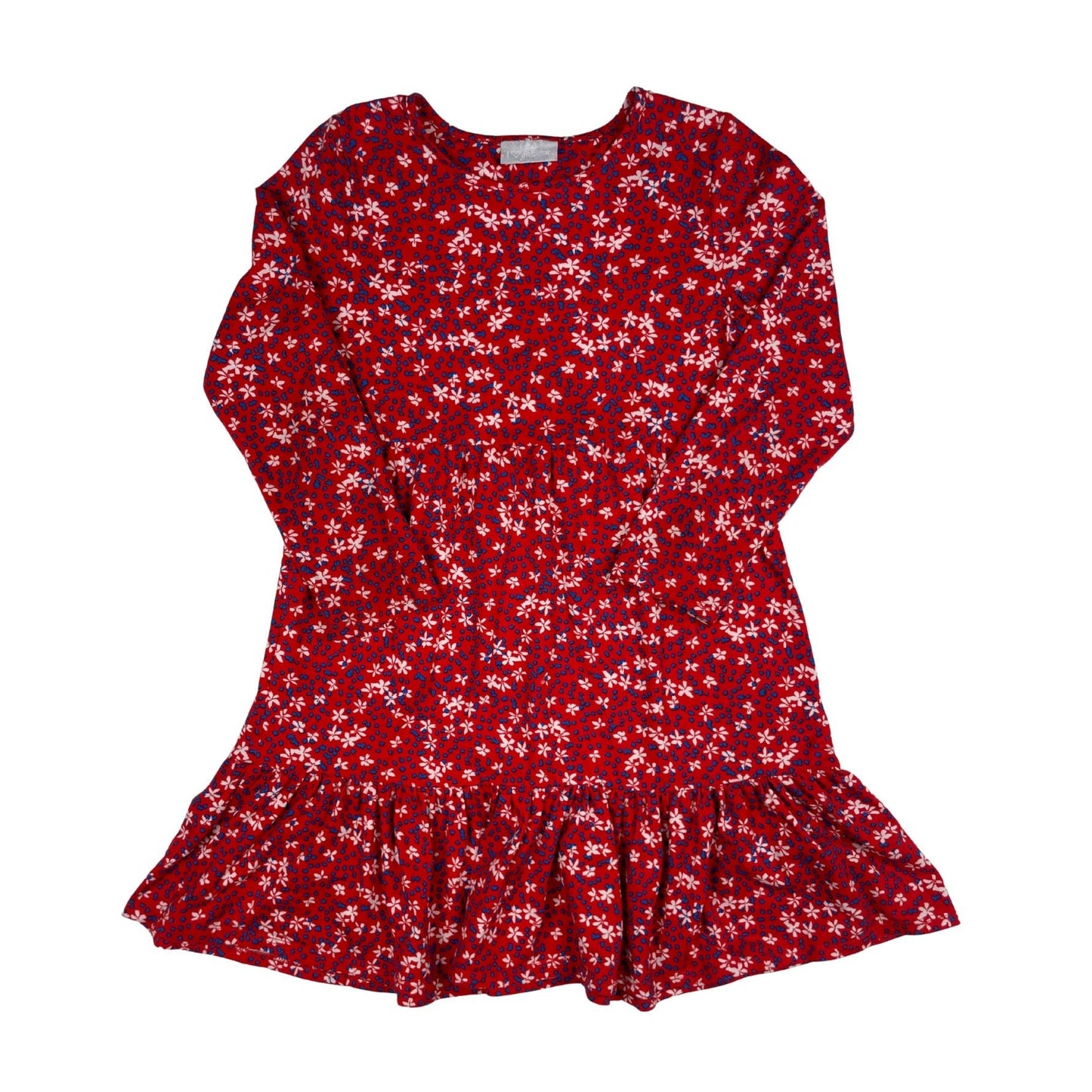 Rotes Kleid, Mädchen, 7 Jahre