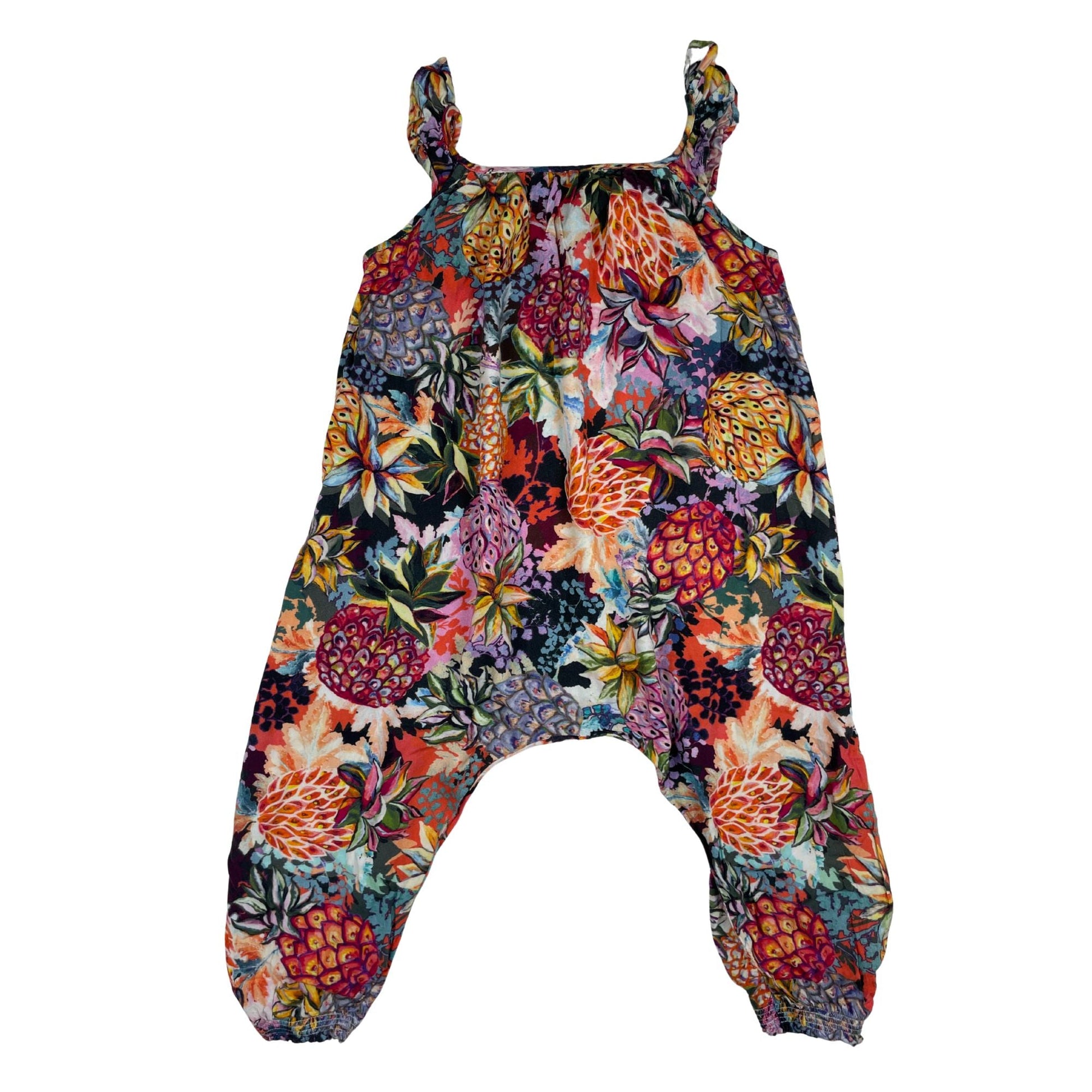 Sommer-Overall von Next mit Früchtemuster in Größe 116
