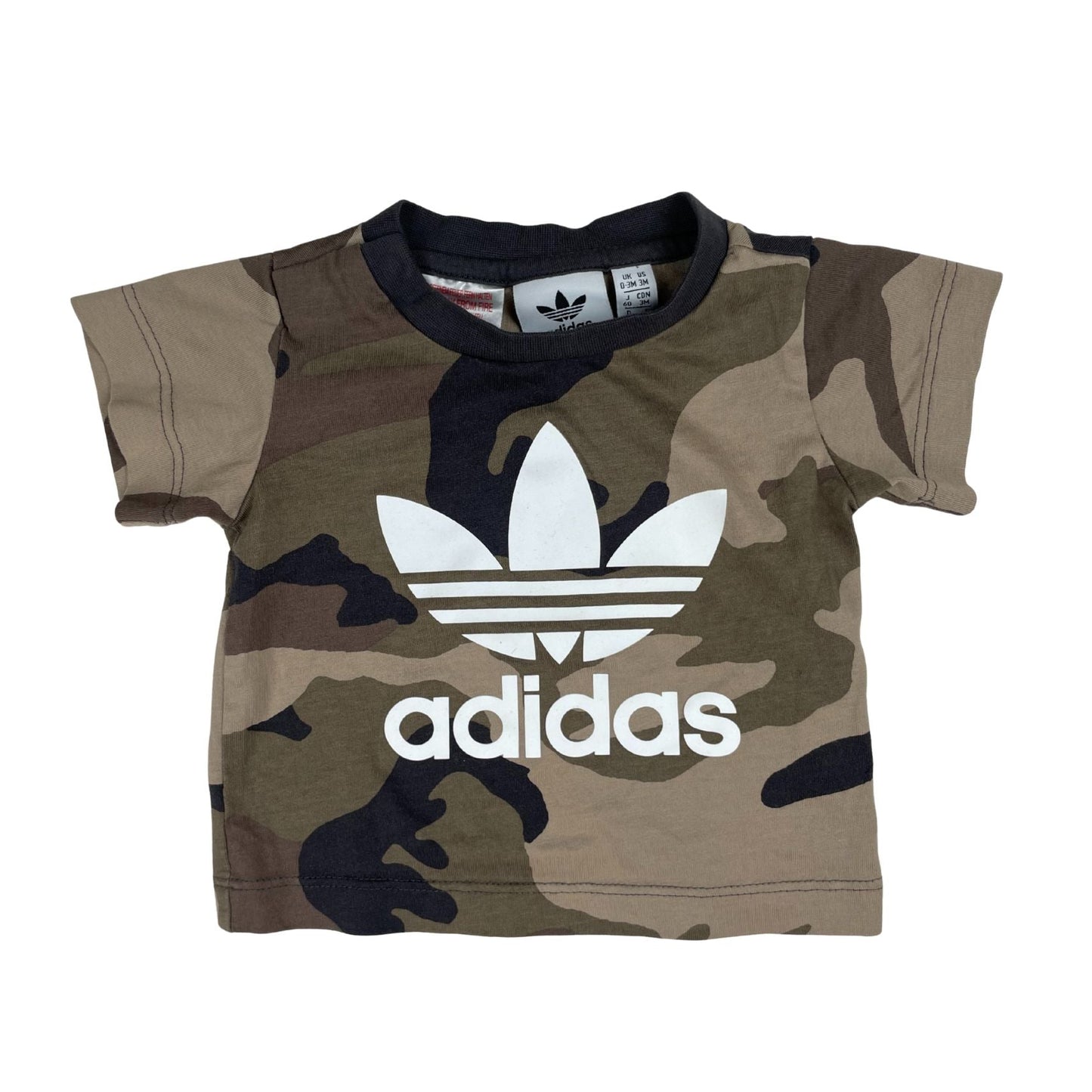 Camouflage T-Shirt aus Baumwolle für Babys