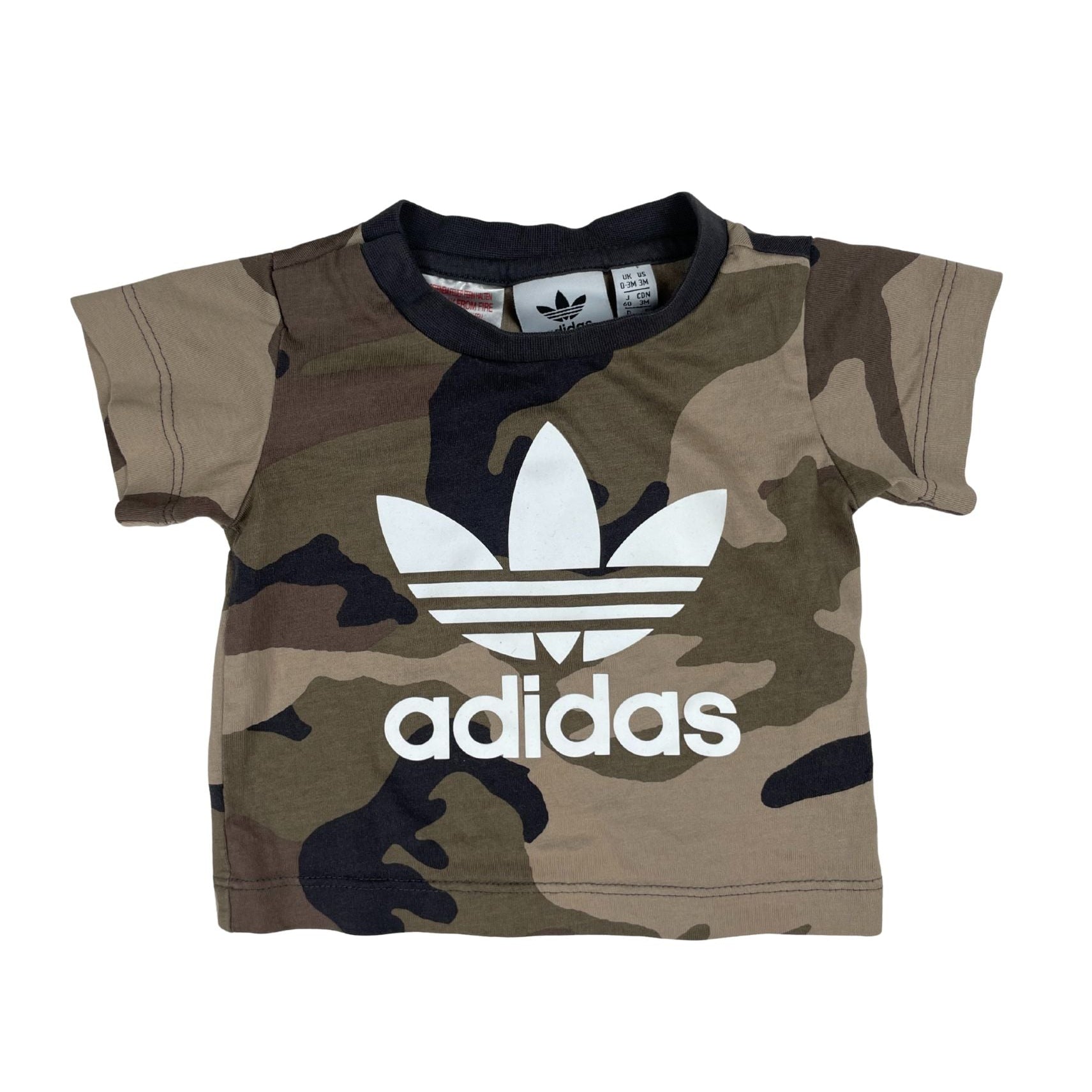 Camouflage T-Shirt aus Baumwolle für Babys