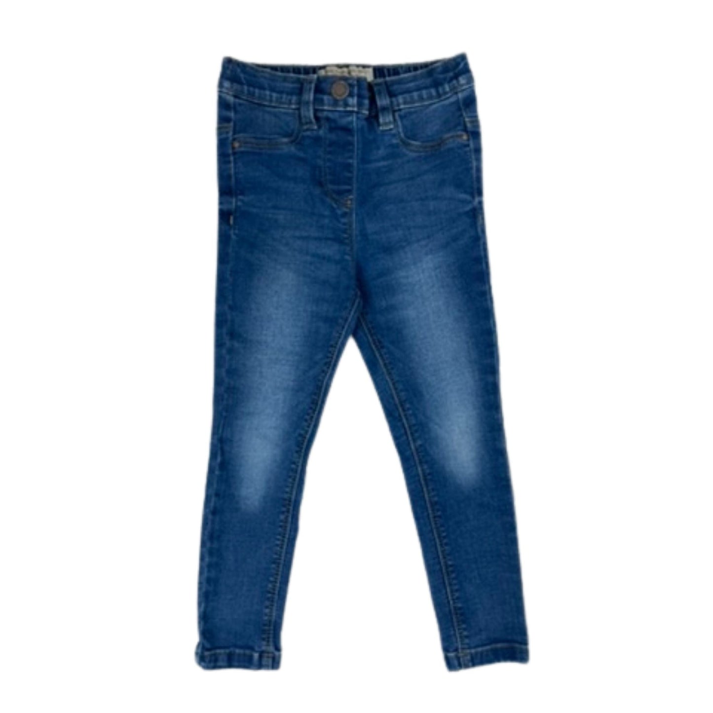 Blaue Jeans-Leggings für Mädchen, Größe 3–4 Jahre