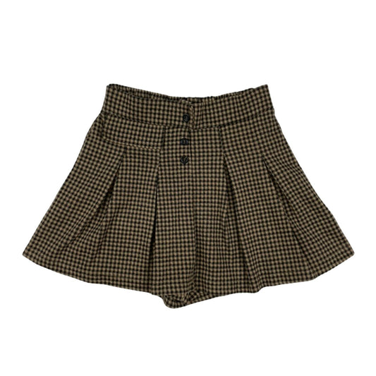 Kariertes Mädchenrock in Größe 128