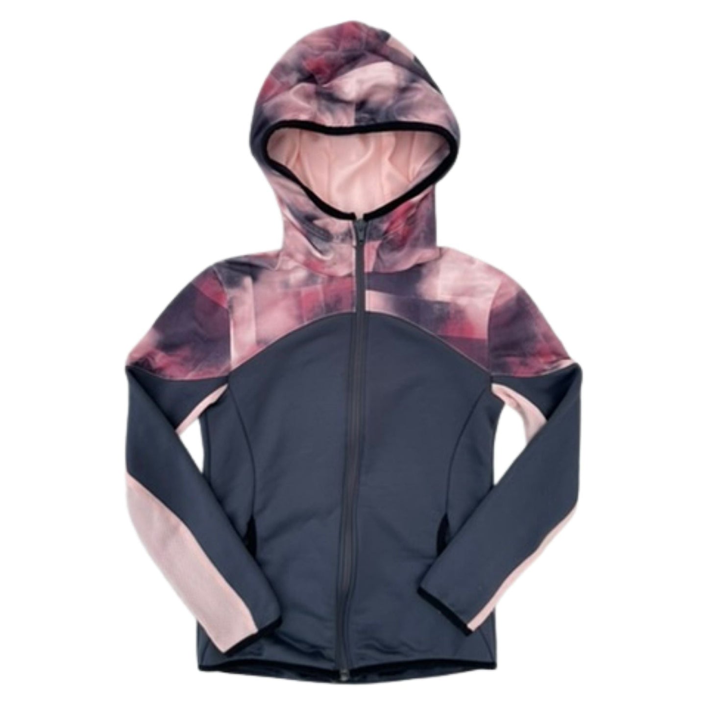 Bunte Sportjacke mit Kapuze für Mädchen