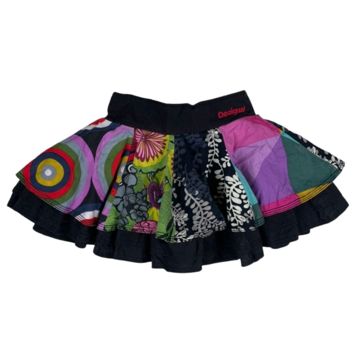 Bunter Patchwork-Rock von Desigual