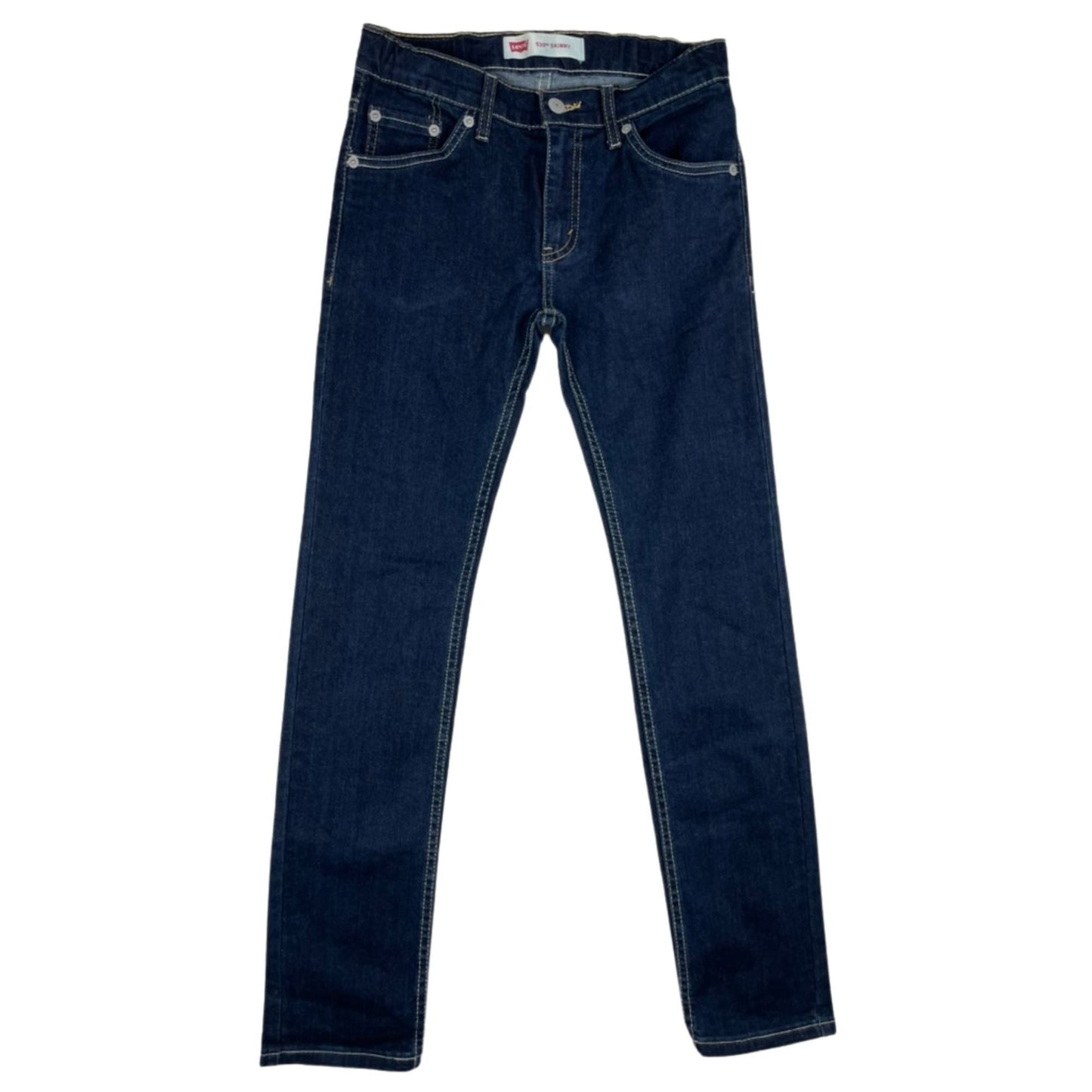 Dunkelblaue Levi's Jeans im Slim Fit