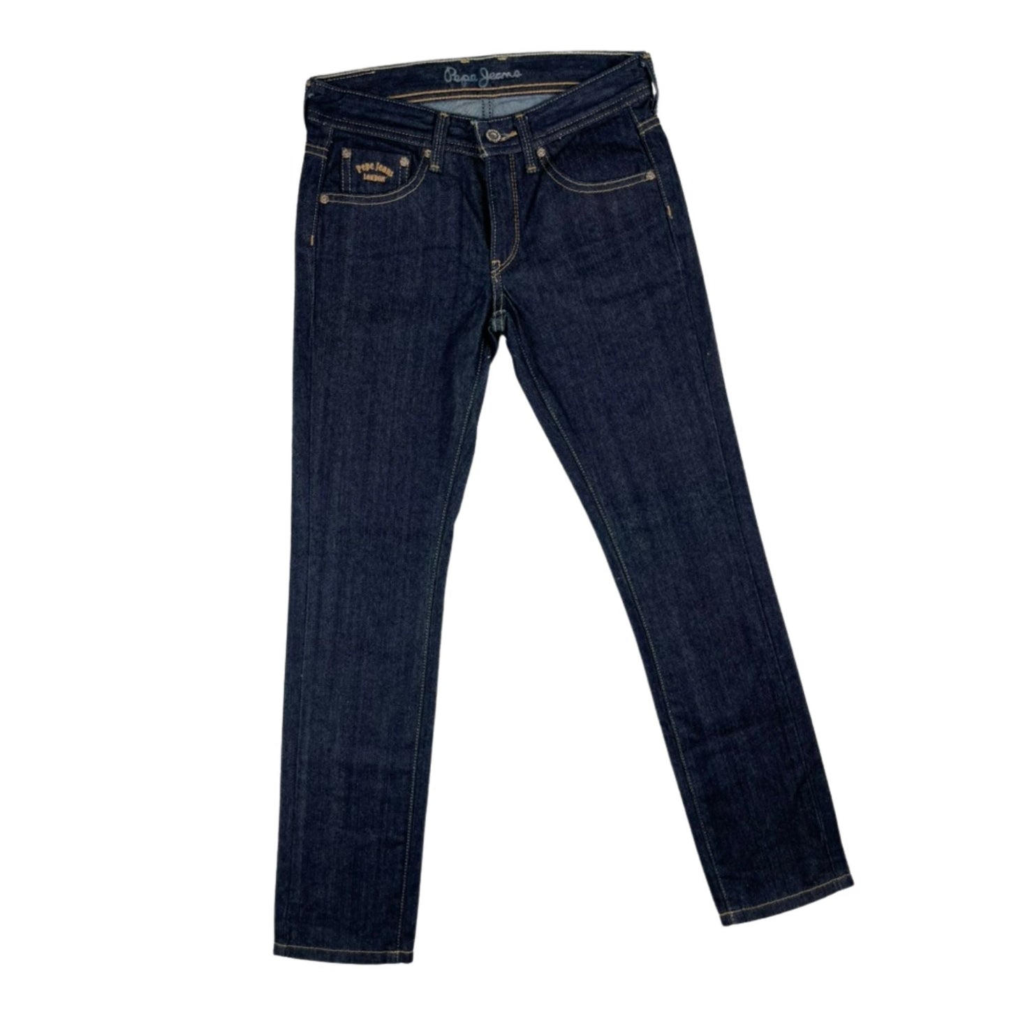 Dunkelblaue Kinderjeans aus Baumwolle