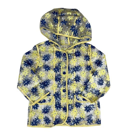 Regenjacke mit Blumenmuster