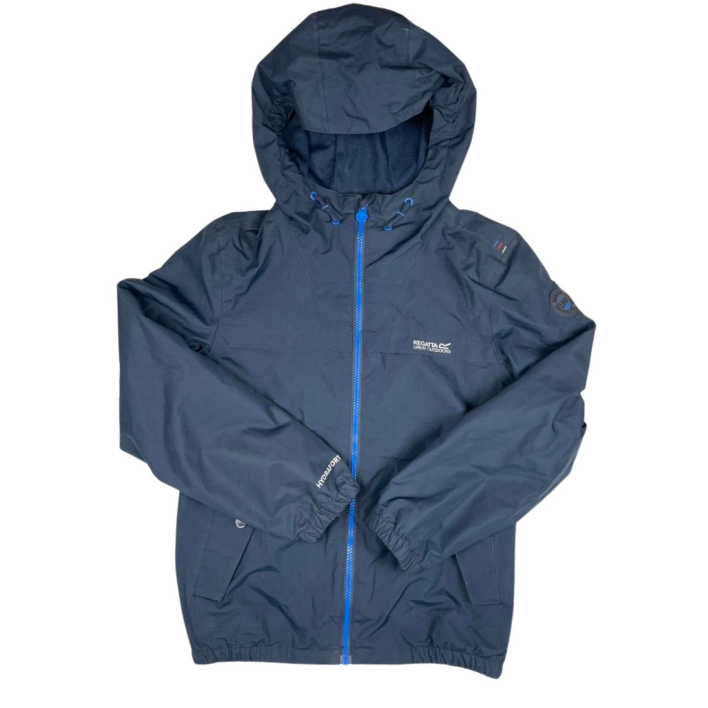 Kinder-Regenjacke mit Kapuze