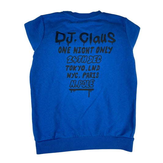 Sweatshirt mit DJ-Weihnachtsmann-Print