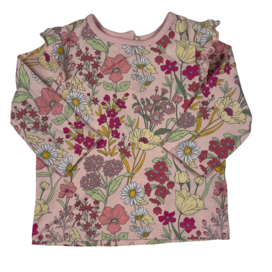 Langarmshirt mit Blumenprint