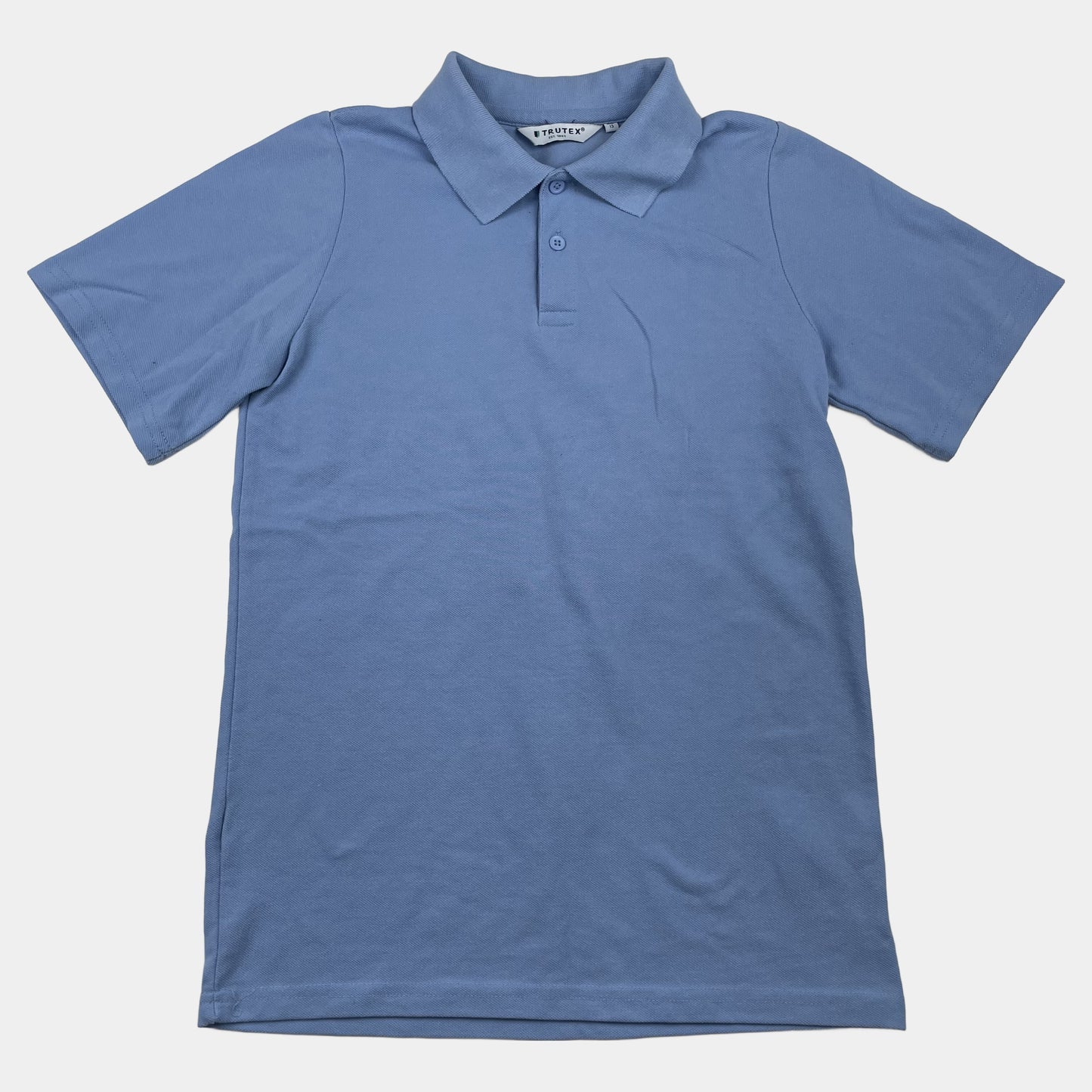 Blaues Poloshirt von Trutex in Größe 13 Jahre aus Polyester und Baumwolle – front