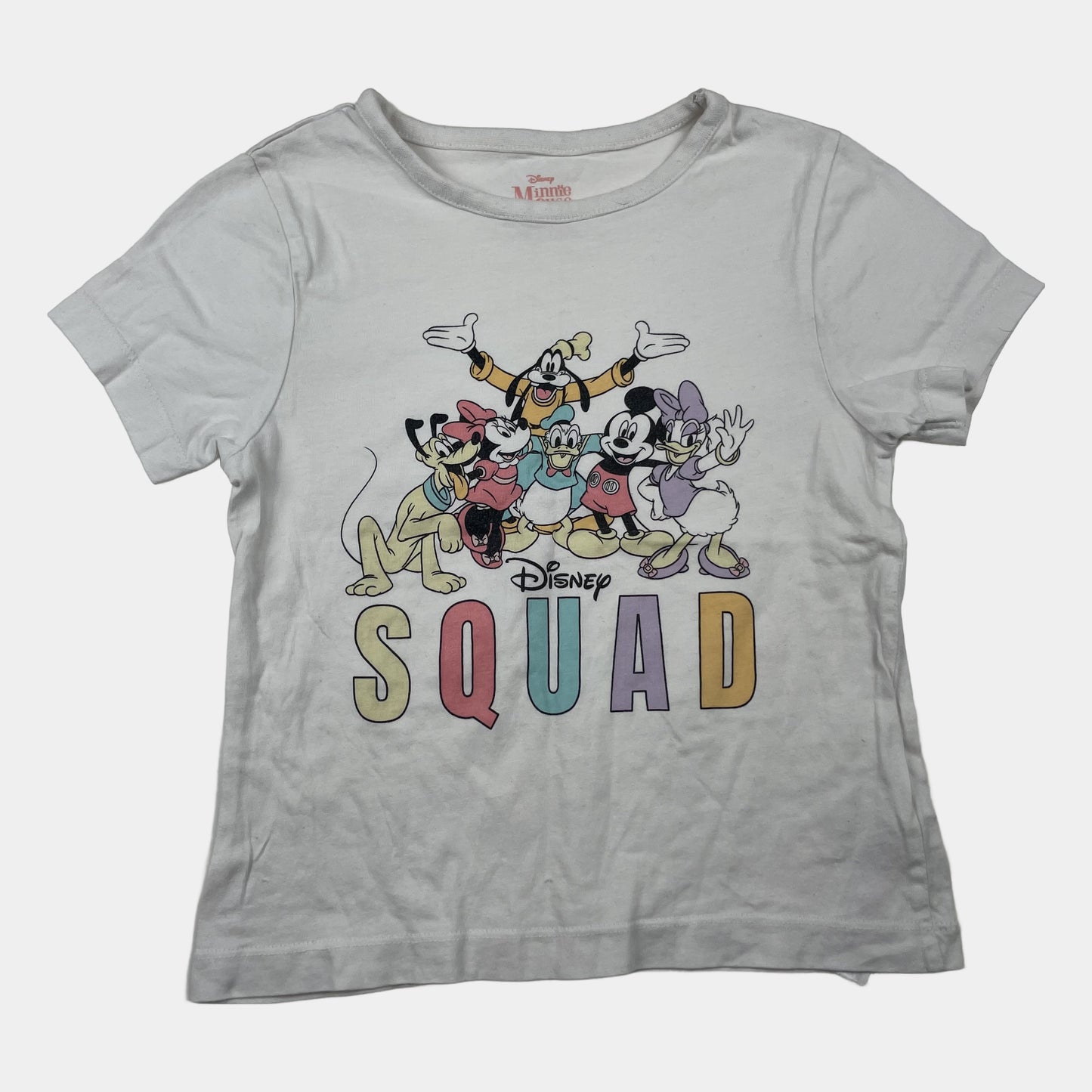 Weißes Disney Squad T-Shirt – front