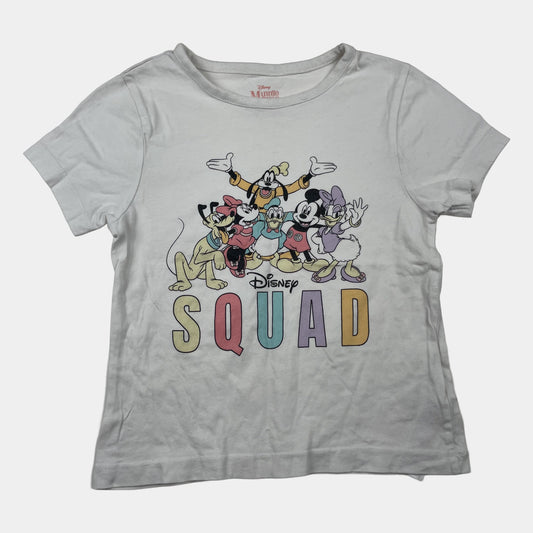 Weißes Disney Squad T-Shirt – front