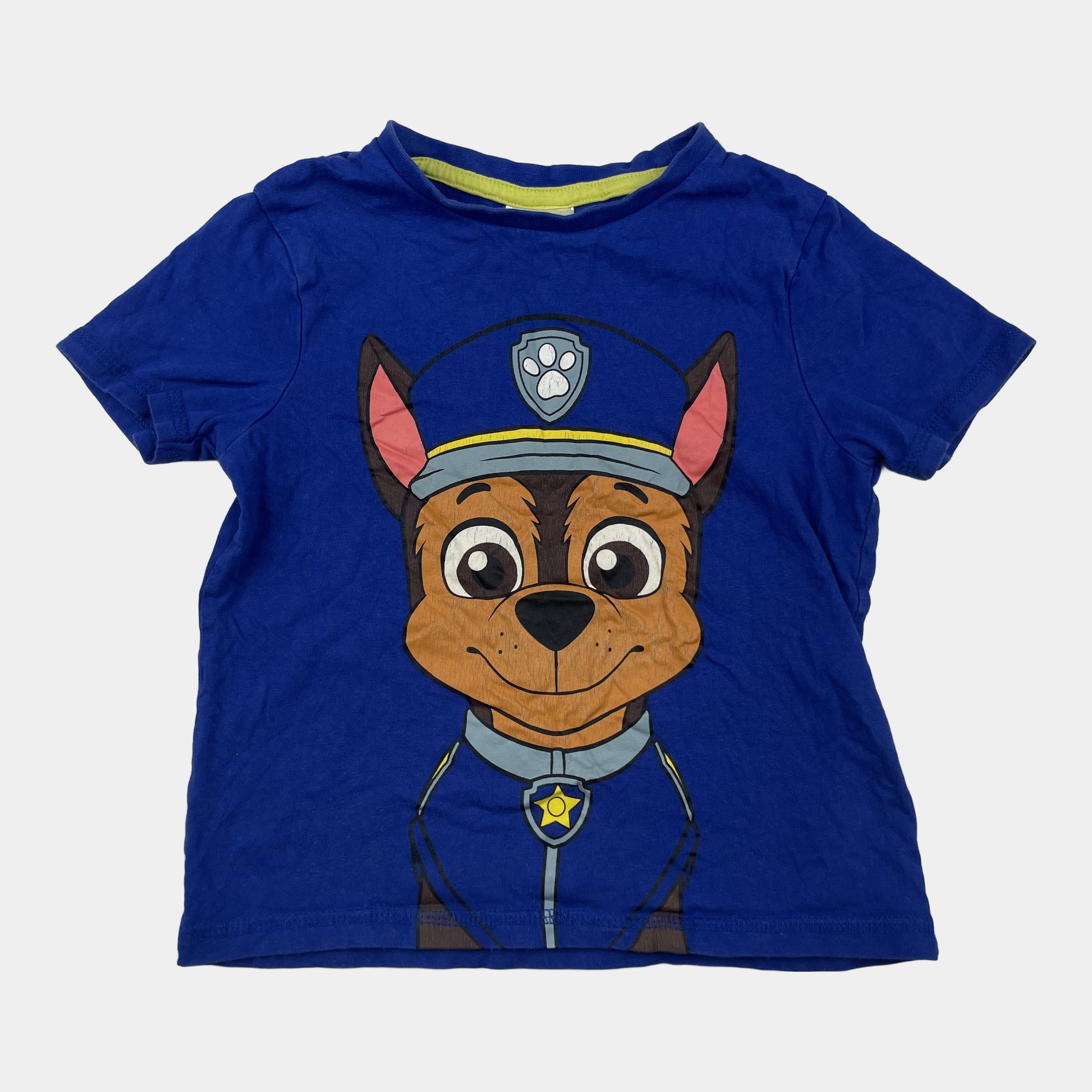 Blaues T-Shirt mit Hundemotiv für Jungen, Größe 2-3 Jahre – front