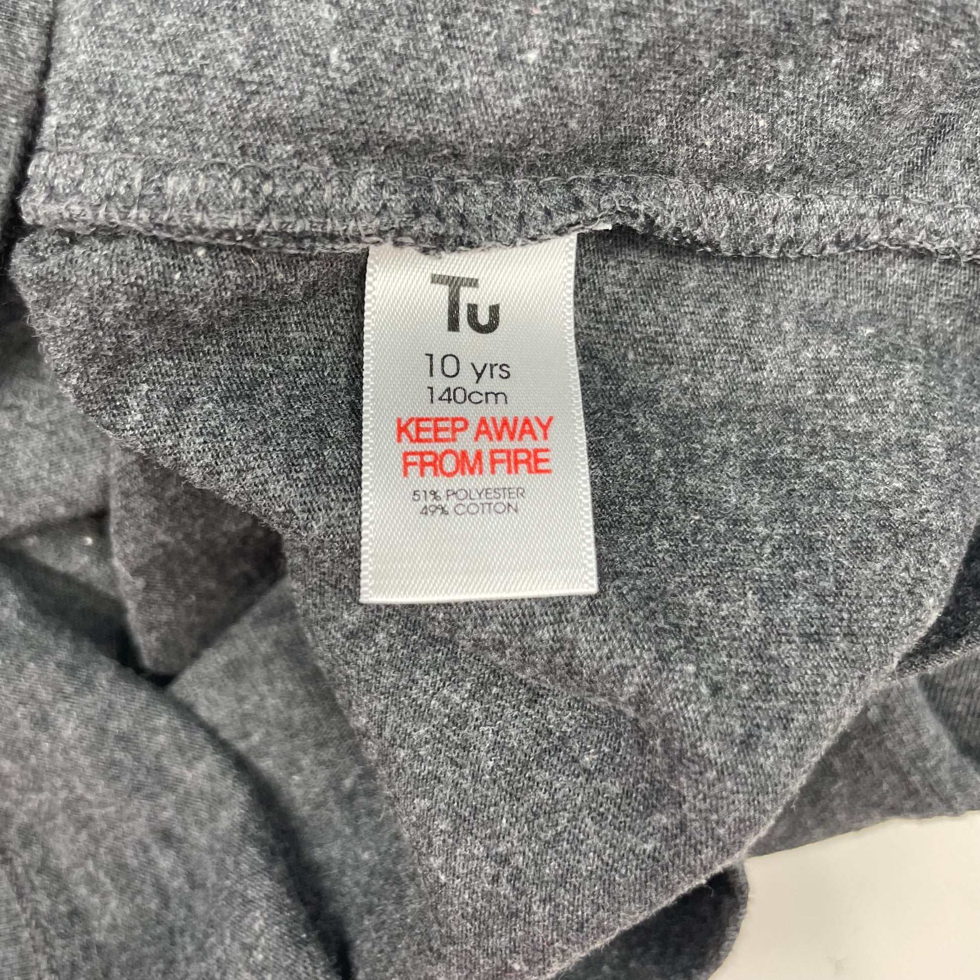 Graues Bleistift-T-Shirt mit Print für Kinder, hochwertig und stilvoll – label