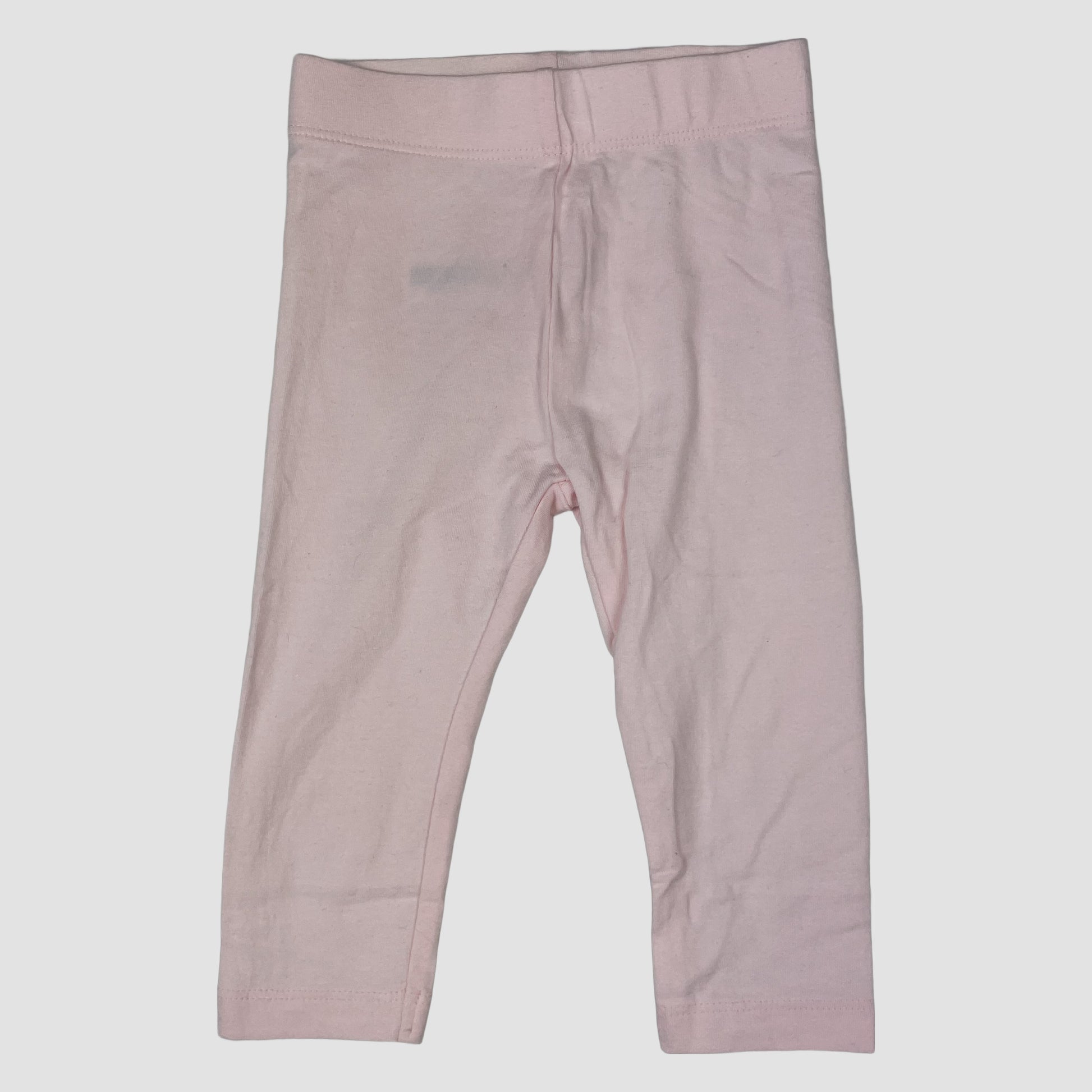 Rosa Baby-Leggings von Nutmeg, Größe 6–9 Monate (74) – front