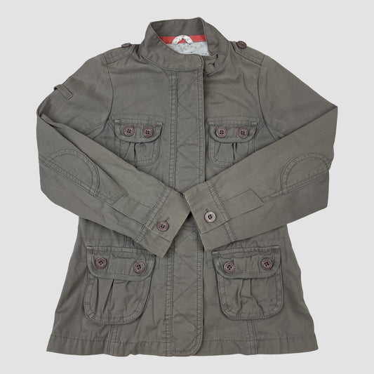 Khakifarbene Kinderjacke von Vertbaudet, Gr. 108 – close‑up