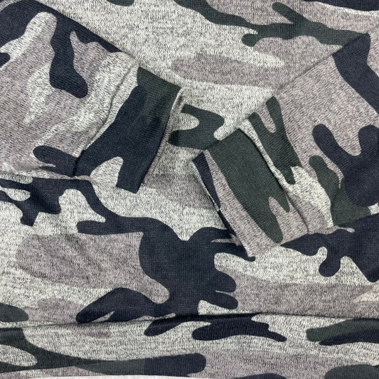 New Look Kinder Sweatshirt mit Camouflage in Grau, Größe 140/146 – detail