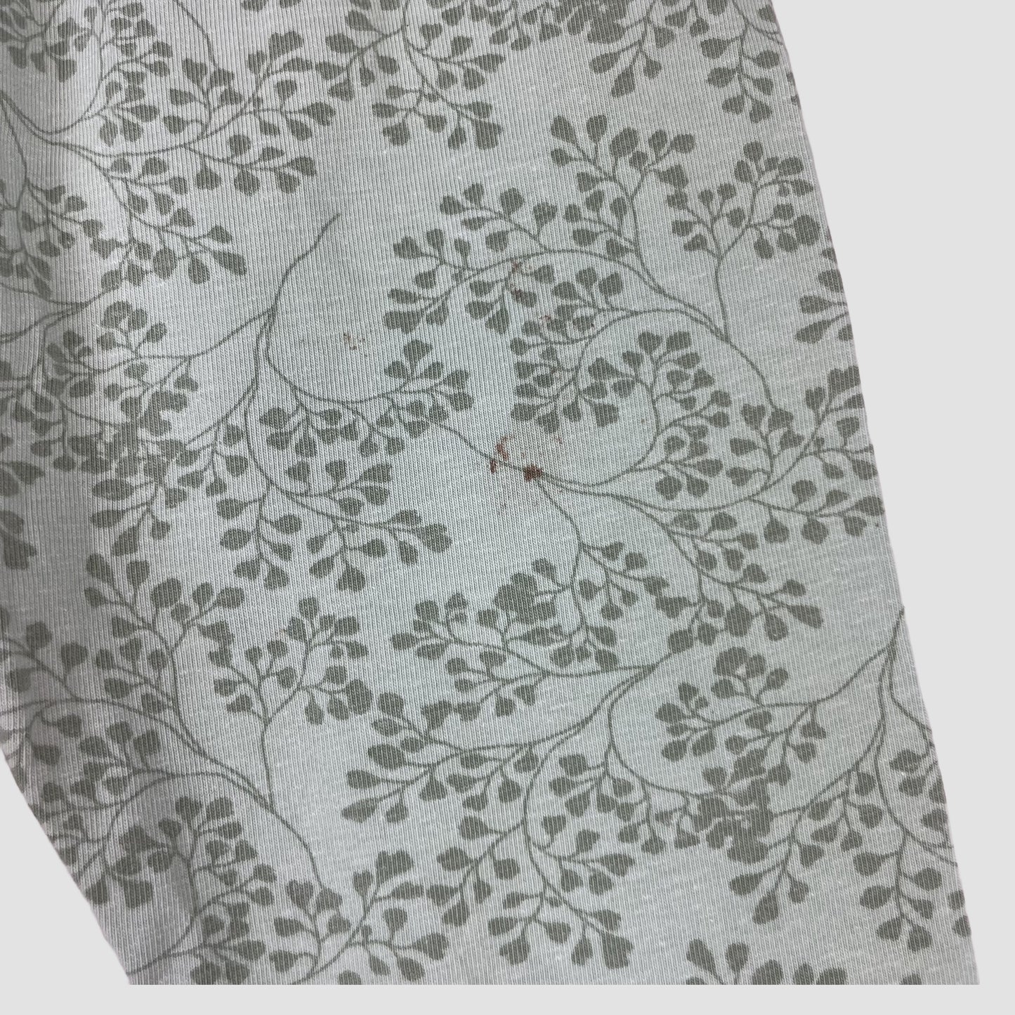 Grüne Leggings mit Blattmuster, Größe 98 (2–3 Jahre)