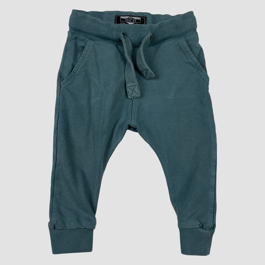 Türkise Baby-Jogginghose von Next, 9–12 Monate
