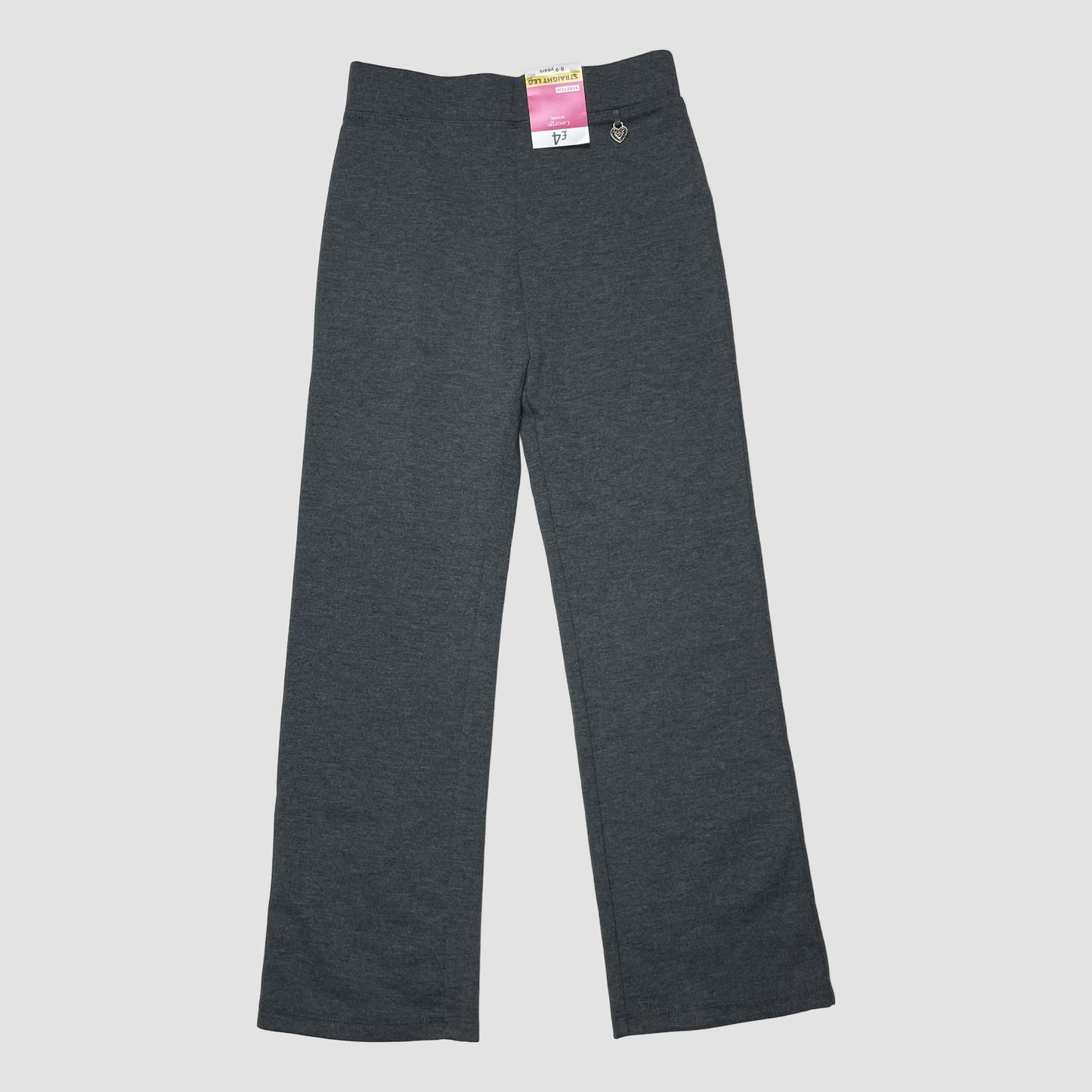 Graue Mädchen-Hose von George, Größe 8–9 Jahre – front