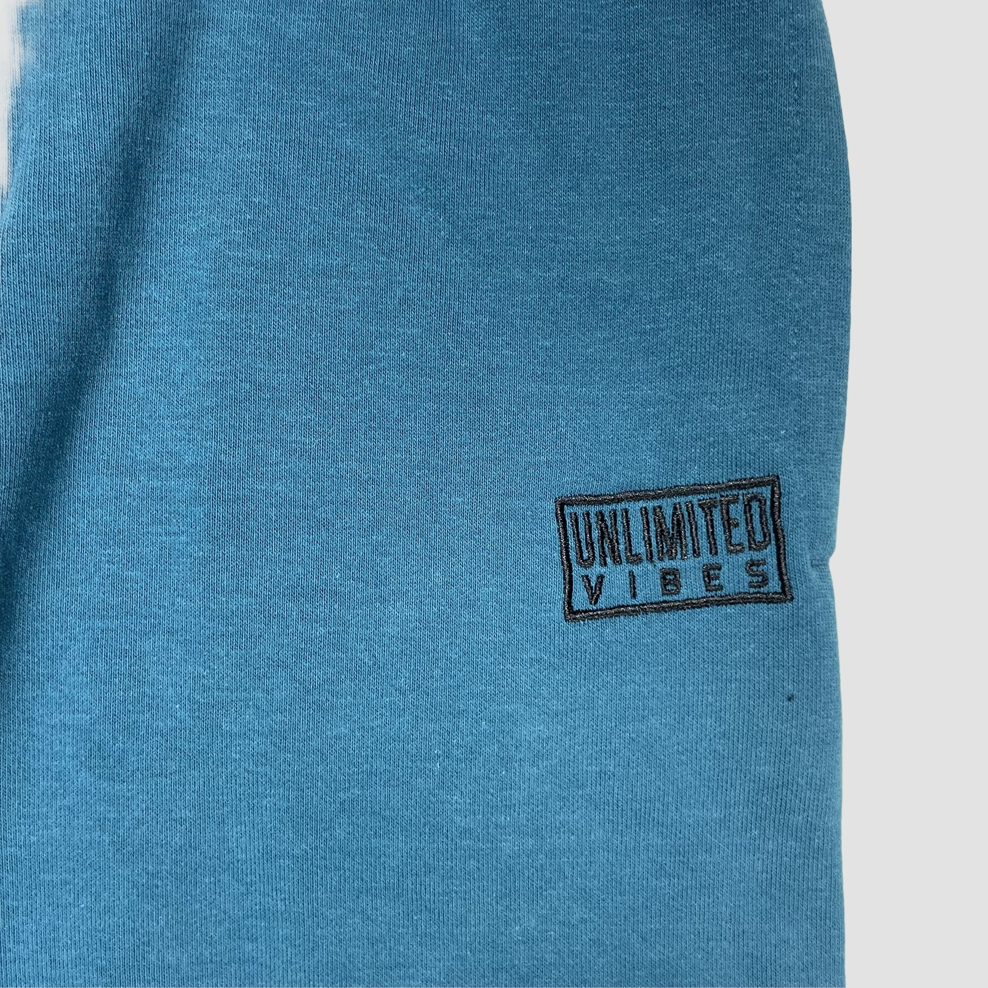 Türkise Jogginghose aus Baumwollmix von George, Größe 12–13 Jahre – detail