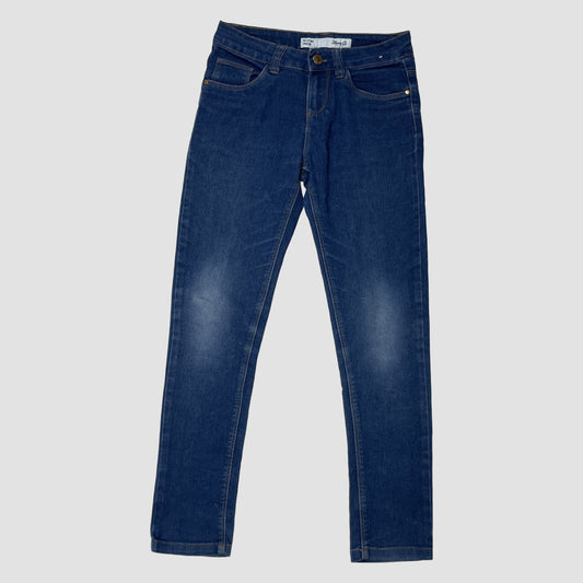 Dunkelblaue Kinder-Jeans von Denim Co., Größe 146 (10–11 Jahre) – front