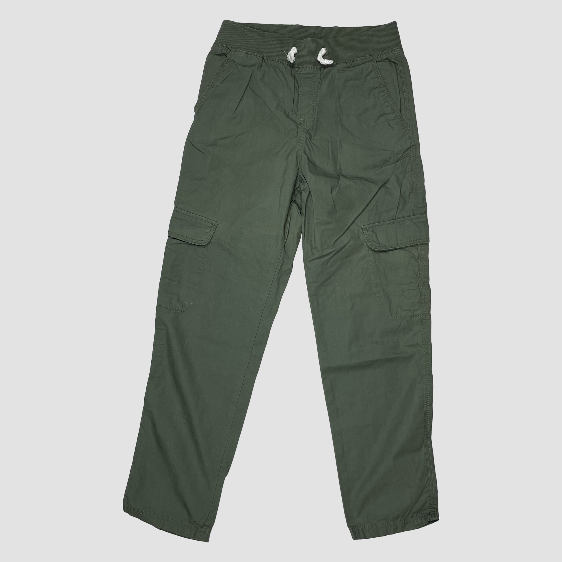 Grüne H&M Kinder-Cargo-Hose Größe 140 – front