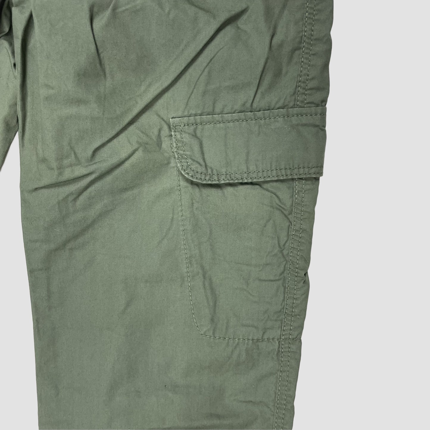 Grüne H&M Kinder-Cargo-Hose Größe 140 – pocket