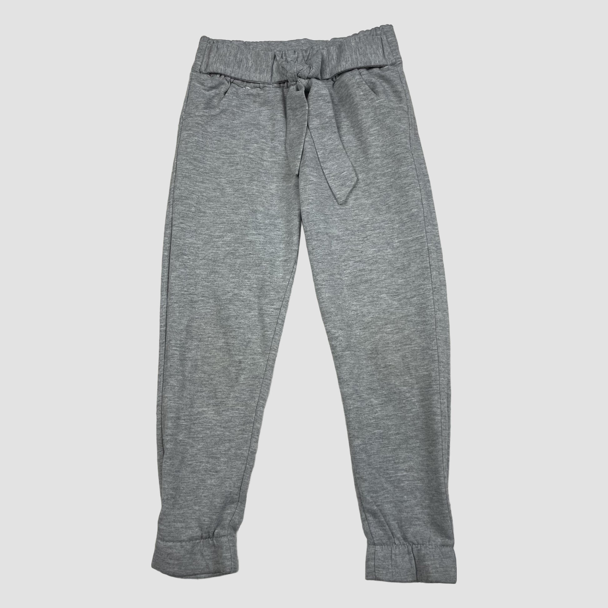Graue Sweat-Hose aus Baumwollmix von ASYA Kids, Größe 110 (5 Jahre) – front
