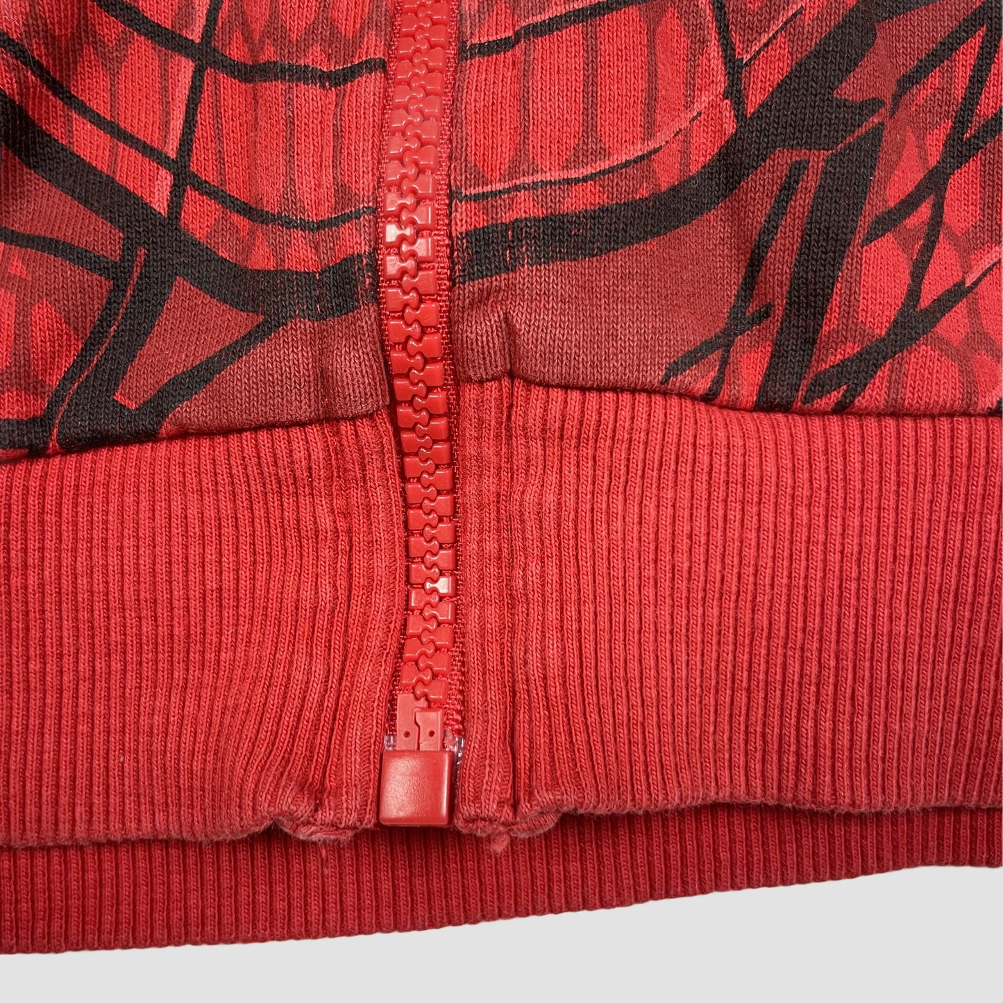 Rote Spider-Man Kapuzenjacke von George, Größe 4–5 Jahre (104–110) – zip