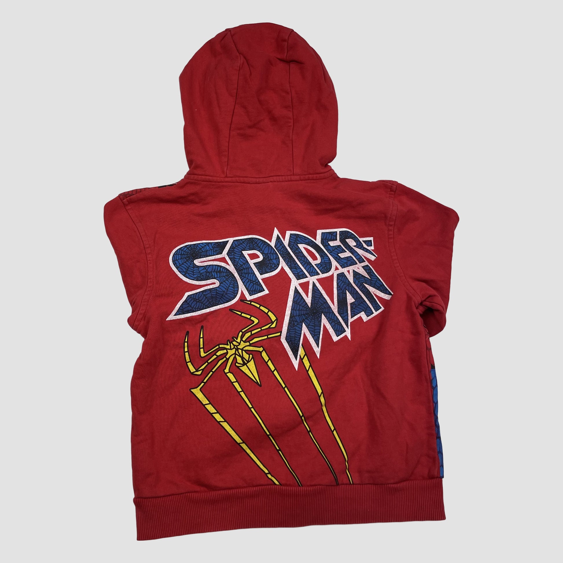 Rote Spider-Man Kapuzenjacke von George, Größe 4–5 Jahre (104–110) – back