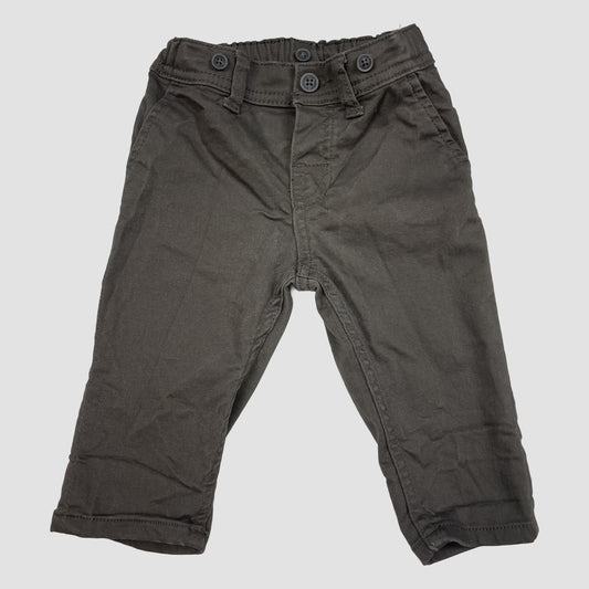 Khakibraune Babyhose von H&M, Größe 74