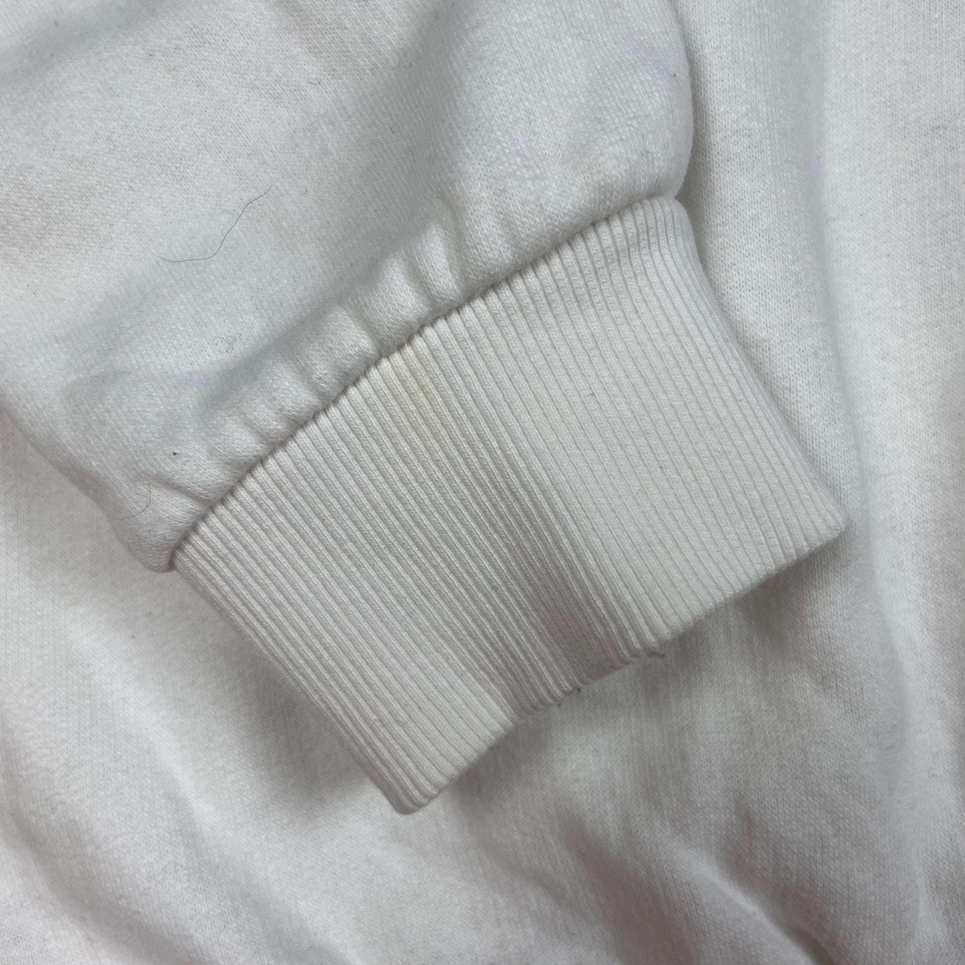 Weißes Sweatshirt mit Rising-Souls-Print, Größe 152/158 – sleeve