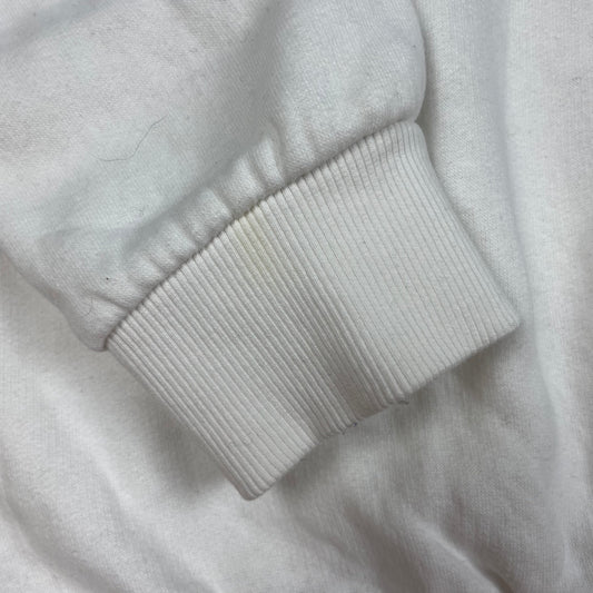 Weißes Sweatshirt mit Rising-Souls-Print, Größe 152/158 – sleeve