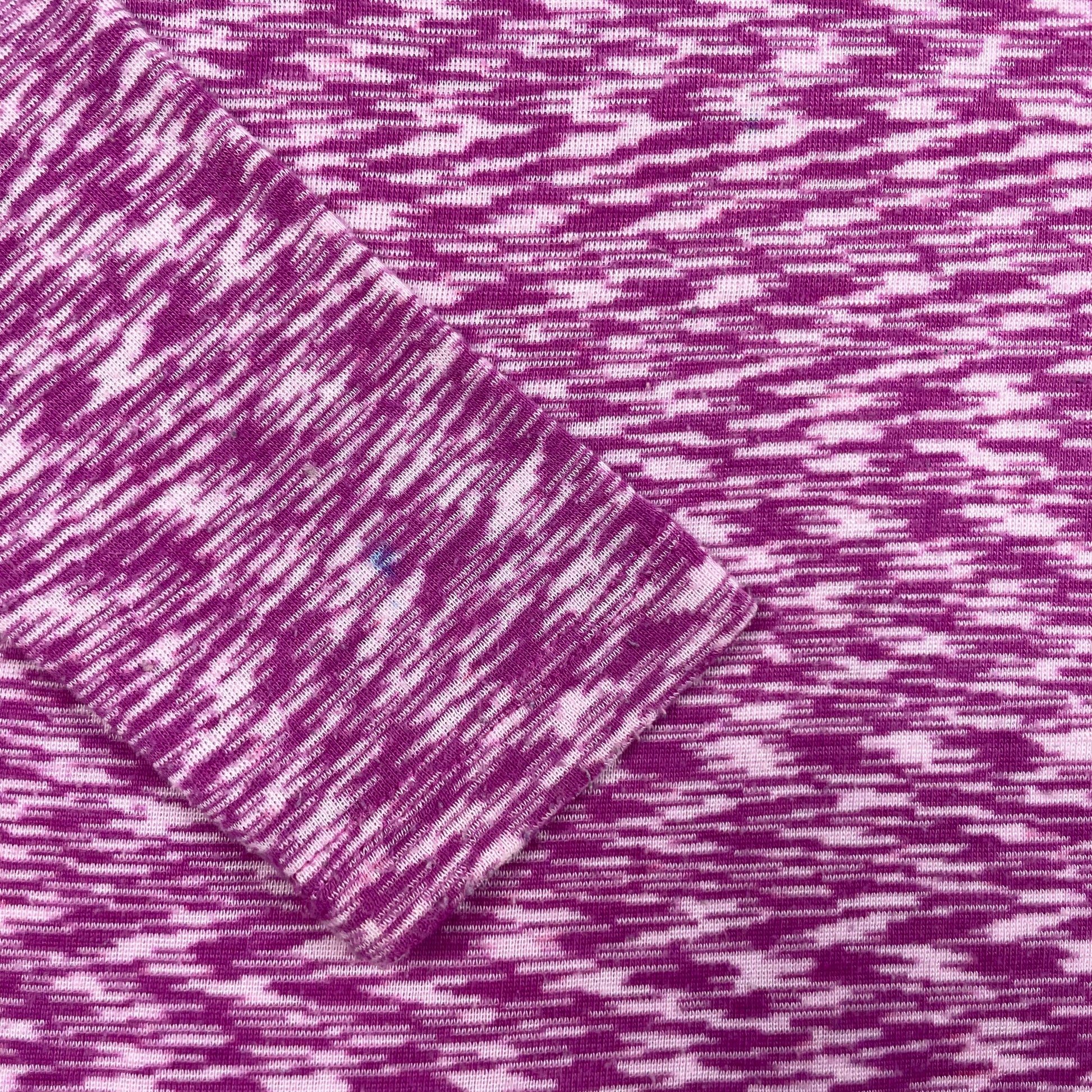 Lila meliertes Langarmshirt von pepperts!, Größe 122/128 – detail